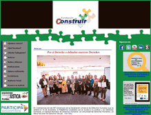 Tablet Screenshot of fundacionconstruir.org